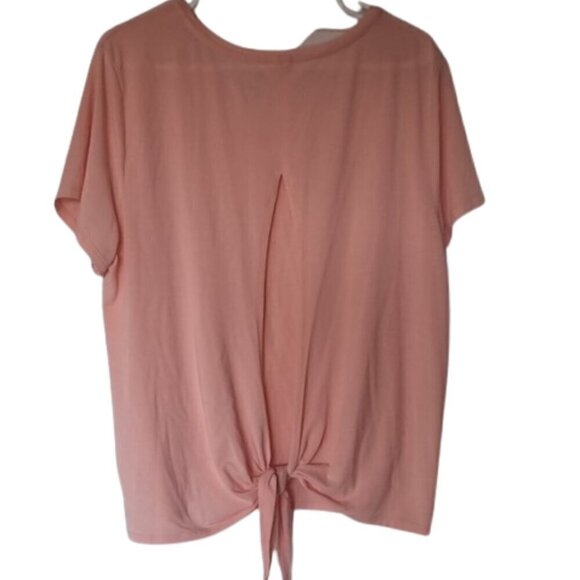 Gapfit Breathe tie back short sleeve top - Picture 4 of 6